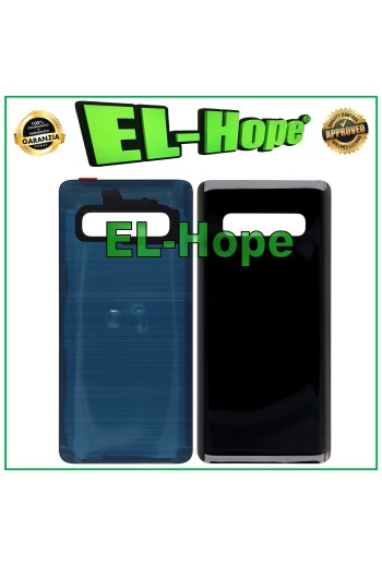 Akkudeckel für Samsung Galaxy S10+ Plus SM-G975F Back Case Schwarz