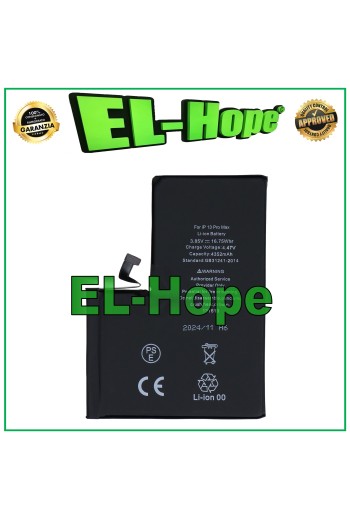ERSATZAKKU FÜR IPHONE 13 PRO MAX 4352 mAh 4,47 V