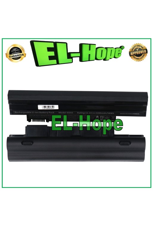 AKKU FÜR ACER D255 NOTEBOOK PC AL10B31 5200 mAh 11,1 V SCHWARZ GLEICH ORIGINAL