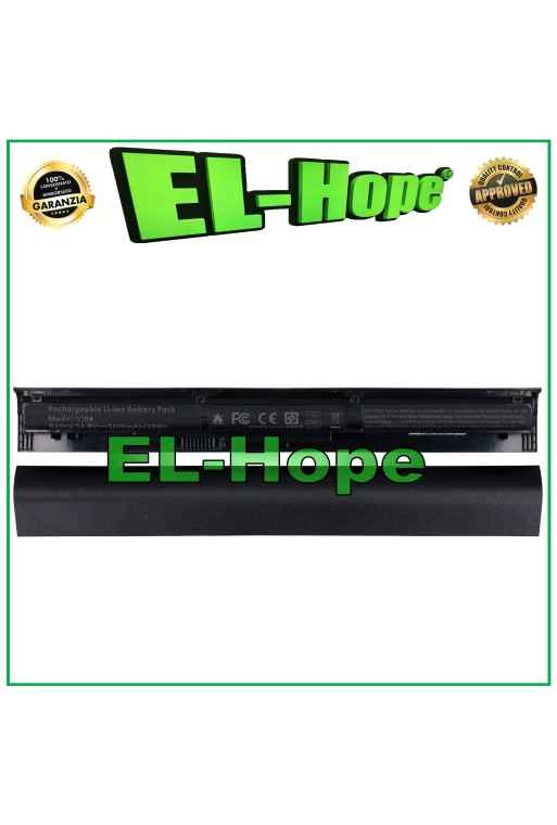 HP VI04 2600 mAh 14,8 V / 38 Wh SCHWARZER NOTEBOOK-AKKU GLEICH DEM ORIGINAL
