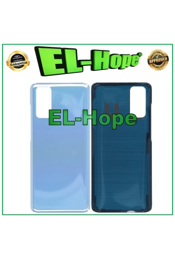 Akkudeckel für Samsung Galaxy S20 SM-G980 G981 Glasrückseite Blau