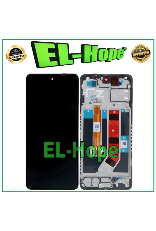 LCD-DISPLAY + RAHMEN FÜR OPPO A79 5G CPH2553 TOUCHSCREEN-GLAS-MONITORBILDSCHIRM