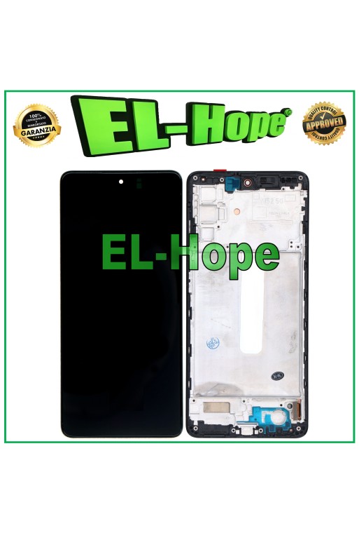 OLED-LCD-DISPLAY + RAHMEN FÜR SAMSUNG GALAXY M52S 5G SM-M526 M526B TOUCHSCREEN
