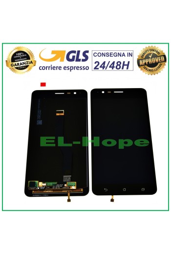 DISPLAY FÜR ASUS Zenfone 3 Zoom ZE553KL Z01HD TOUCHSCREEN SCHWARZ GLASBILDSCHIRM