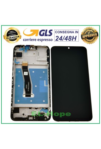 LCD-DISPLAY FÜR RAHMEN HUAWEI P SMART 2020 POT-LX1A TOUCHSCREEN-GLAS MONTIERT