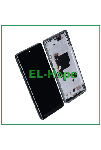 TOUCH OLED LCD DISPLAY FÜR MOTOROLA MOTO EDGE 40 NEO XT2307 TOUCH RAHMEN SCHWARZ