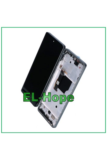 TOUCH OLED LCD DISPLAY FÜR MOTOROLA MOTO EDGE 40 NEO XT2307 TOUCH RAHMEN SCHWARZ