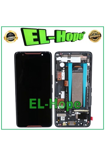 TOUCH-RAHMEN-LCD-DISPLAY FÜR ASUS ROG Phone ZS600KL 1A032EU 90AZ01Q1 M00380 Z01QD