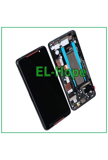 TOUCH-RAHMEN-LCD-DISPLAY FÜR ASUS ROG Phone ZS600KL 1A032EU 90AZ01Q1 M00380 Z01QD