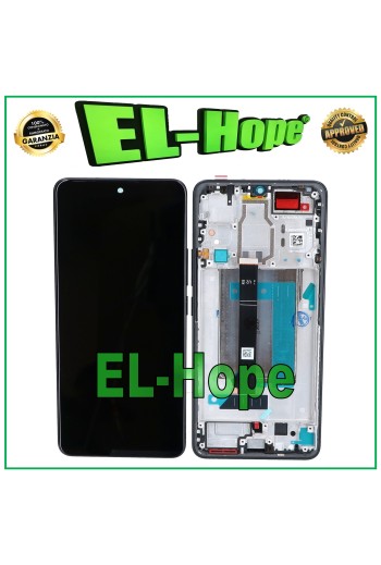 TFT-LCD-DISPLAY + RAHMEN FÜR XIAOMI POCO F6 24069PC21G TOUCHSCREEN SCHWARZES GLAS