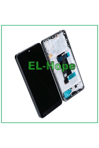 OLED-TOUCH-LCD-DISPLAY FÜR XIAOMI REDMI NOTE 13 PRO 5G 2312CRAD3C SCHWARZER RAHMEN