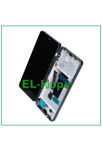 OLED-TOUCH-LCD-DISPLAY FÜR XIAOMI REDMI NOTE 13 PRO 5G 2312CRAD3C SCHWARZER RAHMEN