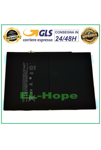 AKKU A1484 ERSATZ FÜR APPLE IPAD 9 A2602 A2604 A2603 A2605 8827 mAh
