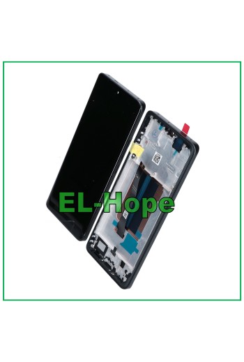OLED-TOUCH-DISPLAY FÜR XIAOMI REDMI NOTE 13 PRO+ PLUS 23090RA98C IG RAHMEN SCHWARZ