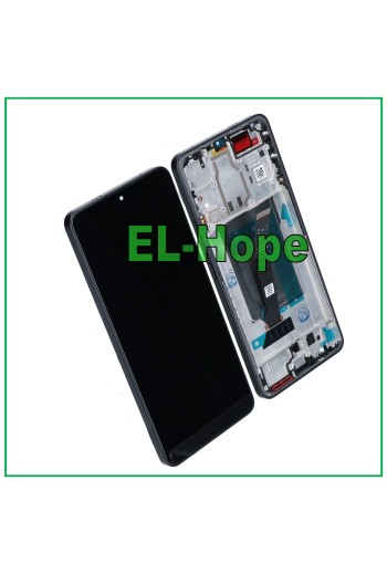 OLED-LCD-DISPLAY + RAHMEN FÜR XIAOMI POCO F6 24069PC21G TOUCHSCREEN SCHWARZES GLAS