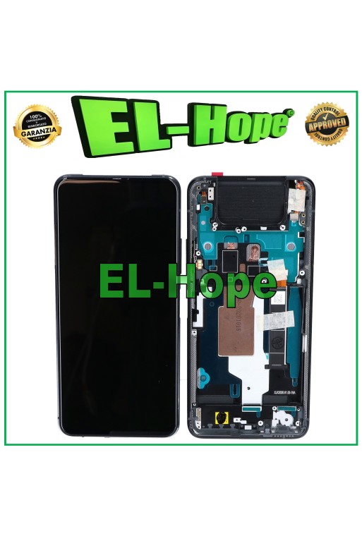 OLED-LCD-RAHMENDISPLAY FÜR ASUS ZENFONE 7 ZS670KS / PRO ZS671KS TOUCH SCHWARZES GLAS