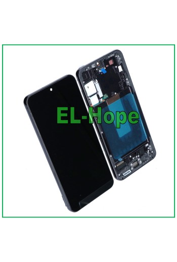 OLED-Touchscreen-LCD-Display für Samsung Galaxy S23+ Plus SM-S916, schwarzer Rahmen