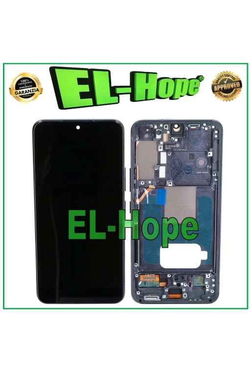 TFT-RAHMEN-LCD-DISPLAY FÜR SAMSUNG GALAXY S22 2022 SM-S901 TOUCHSCREEN SCHWARZ