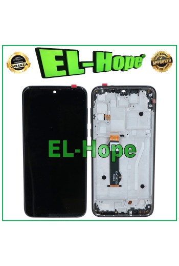 LCD-DISPLAY + RAHMEN FÜR MOTOROLA MOTO G8 PLUS XT2019 TOUCHSCREEN GLASBILDSCHIRM
