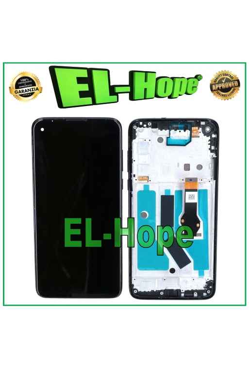 LCD-DISPLAY + RAHMEN FÜR MOTOROLA MOTO G8 POWER XT2041 XT-2041 TOUCHSCREEN-GLAS