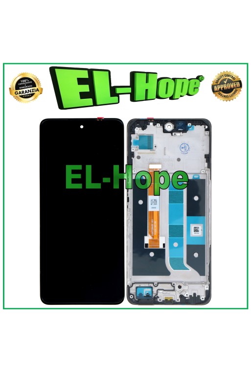 LCD-DISPLAY + RAHMEN FÜR OPPO REALME 11 5G RMX3780 TOUCHSCREEN GLASBILDSCHIRM