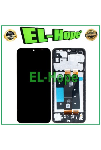 LCD-DISPLAY + RAHMEN-TOUCHSCREEN FÜR SAMSUNG GALAXY A14 SM-A146P FLACH LCM