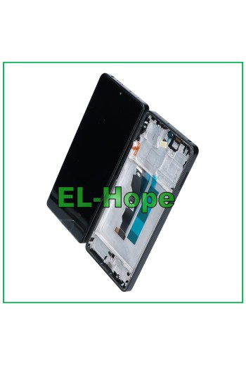 TOUCH TFT LCD DISPLAY FÜR XIAOMI POCO M6 PRO 4G 2312FPCA6G 2024 SCHWARZER RAHMEN
