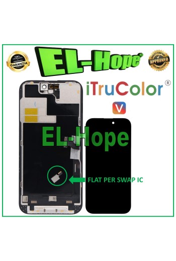 iTruColor INCELL LCD-DISPLAY FÜR APPLE IPHONE 14 PRO TOUCH-GLASBILDSCHIRM SCHWARZ