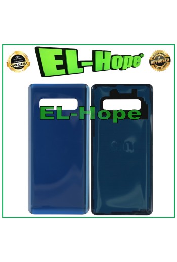 Akkudeckel für Samsung Galaxy S10+ Plus SM-G975F Rückseite Blau