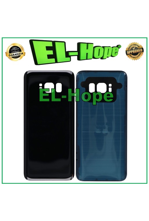 AKKUSCHALE FÜR SAMSUNG GALAXY S8 SM-G950 GLASRÜCKSEITE SCHWARZ AKKUSCHALE FÜR SAMSUNG GALAXY S8 SM-G950 GLASRÜCKSEITE SCHWARZ