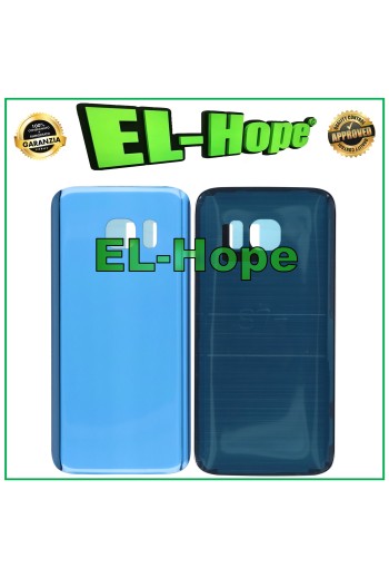 AKKUSCHALE FÜR SAMSUNG GALAXY S7 SM-G930 GLASRÜCKSEITE BLAU