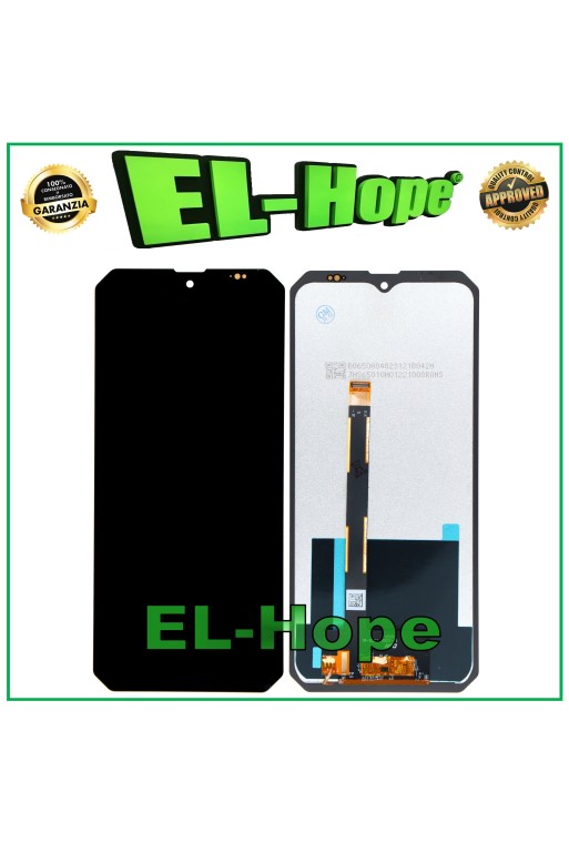 LCD-DISPLAY FÜR BLACKVIEW BV7100 /BV7100 PRO TOUCH-GLASBILDSCHIRM MONTIERT SCHWARZ