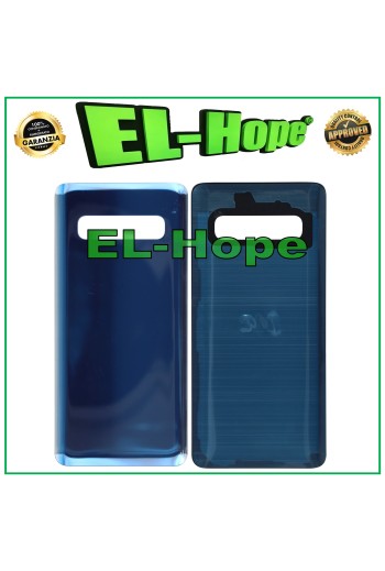 Akkudeckel für Samsung Galaxy S10 SM-G973F, Gehäuse, Rückseite, Blau