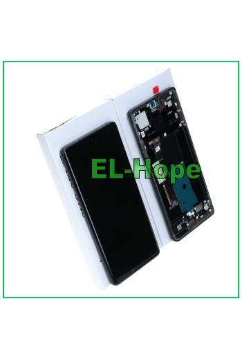 ORIGINAL LCD DISPLAY SERVICE MOTOROLA MOTO EDGE 40 XT2303-2 TOUCH RAHMEN SCHWARZ