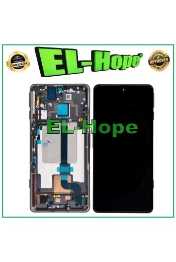 OLED LCD DISPLAYRAHMEN FÜR XIAOMI POCO F4 GT 21121210G TOUCHSCREEN SCHWARZES GLAS