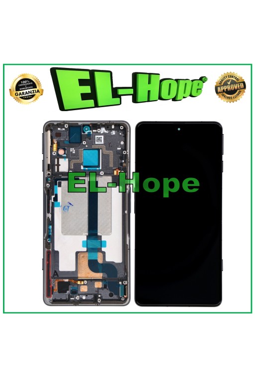 OLED LCD DISPLAYRAHMEN FÜR XIAOMI POCO F4 GT 21121210G TOUCHSCREEN SCHWARZES GLAS