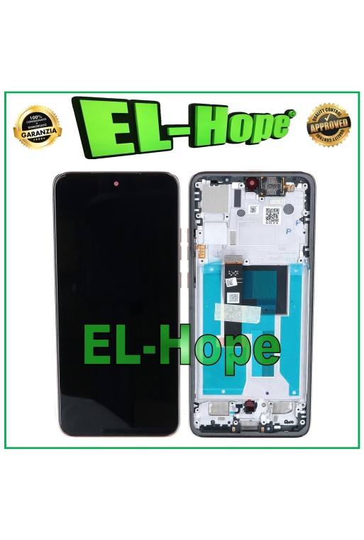ORIGINAL SERVICE LCD DISPLAY MOTOROLA MOTO EDGE 50 NEO XT2409 TOUCH RAHMEN GOLD