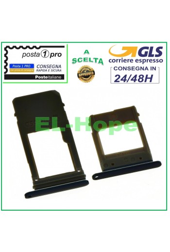 SIM-KARTENHALTER-SLOT + MICRO SD SAMSUNG GALAXY A5 2017 SM A520 F SCHWARZ