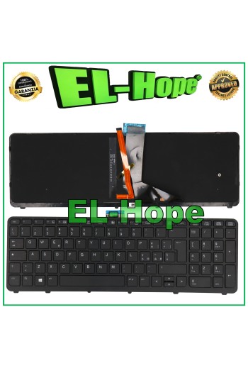ITALIENISCHE TASTATUR FÜR HP ZBook 15 17 G1 G2 NOTEBOOK PC MIT HINTERGRUNDBELEUCHTUNG SCHWARZ