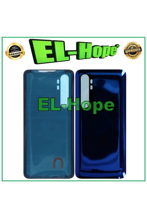 BATTERIEABDECKUNG FÜR XIAOMI MI NOTE 10 LITE M2002F4LG RÜCKSEITE GLAS BLAU BATTERIEABDECKUNG FÜR XIAOMI MI NOTE 10 LITE M2002F4LG RÜCKSEITE GLAS BLAU