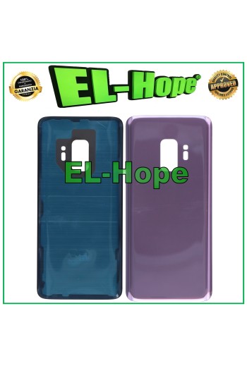 AKKUSCHALE FÜR SAMSUNG GALAXY S9 SM-G960 GLASRÜCKSEITE LILA