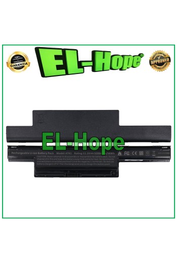 AKKU FÜR ACER AS10D61 AS10D71 5200 mAh 11,1 V SCHWARZ NOTEBOOK PC GLEICH ORIGINAL
