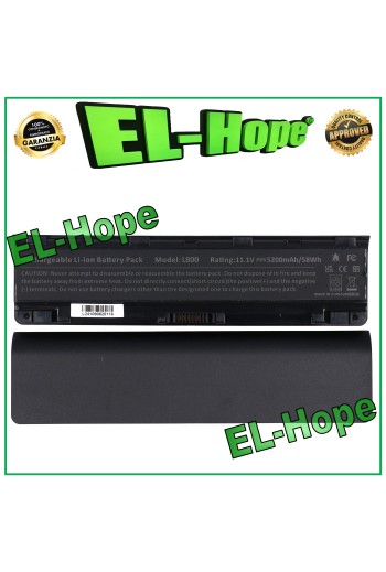 TOSHIBA L800 PABAS262 5200 mAh 11,1 V SCHWARZER NOTEBOOK-AKKU GLEICH DEM ORIGINAL
