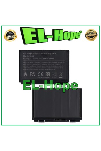 AKKU FÜR ASUS A32-F82 K50C K50IJ P50IJ X5DIJ X5DIN K50IP SCHWARZ GLEICH ORIGINAL