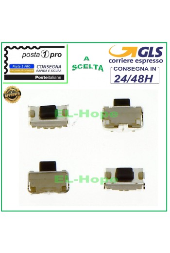 MIKROSCHALTER TASTE EIN/AUS LAUTSTÄRKE MEDIACOM M-MP7S2B3G 7S2B3G 2X4X3,5mm