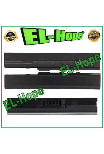 ASUS A41-K52 A42-K52 5200 mAh 11,1 V SCHWARZ NOTEBOOK-AKKU GLEICH DEM ORIGINAL