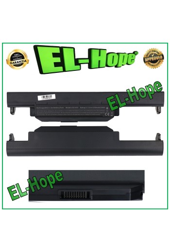 ASUS A32K55 A32K55X 5200 mAh 11,1 V SCHWARZER NOTEBOOK-AKKU GLEICH DEM ORIGINAL