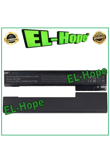 HP COMPAQ 8570W QK641AA 5200mAh 14,8V ORIGINAL NOTEBOOK-PC-AKKU