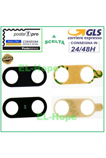 GLAS GLASLINSE RÜCKKAMERA HUAWEI P20 EML-L09 + DOPPELSEITIGER KLEBER