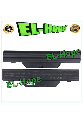 HP 6720 HSTNNI39C 5200 mAh 11,1 V SCHWARZER NOTEBOOK-AKKU, GLEICH DEM ORIGINAL